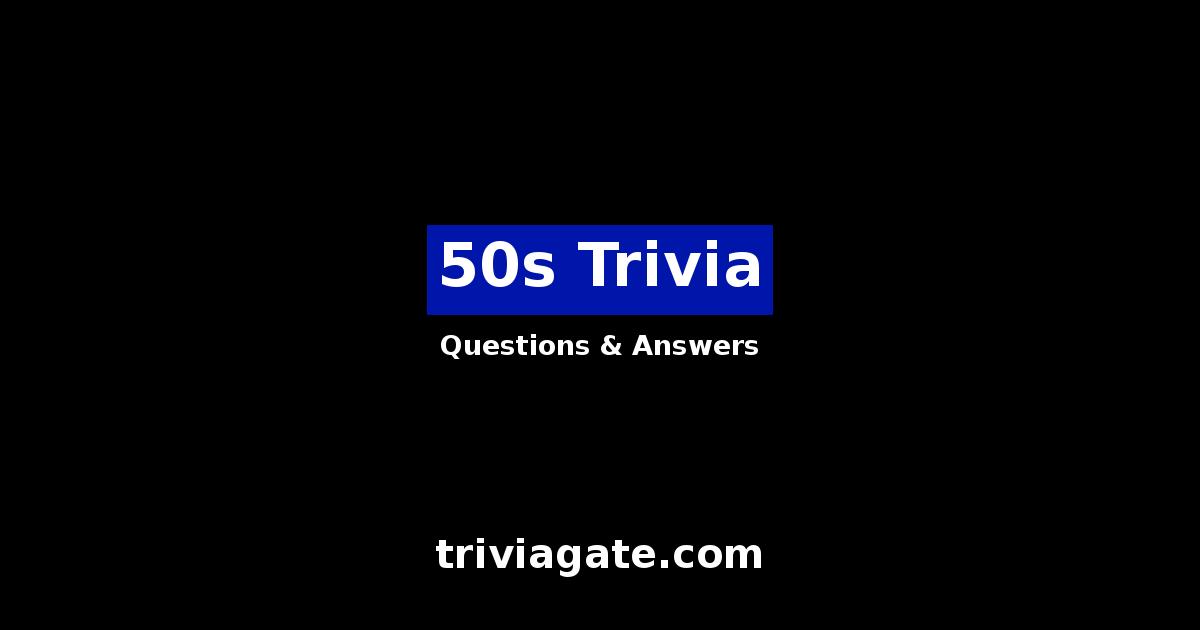 50s trivia image