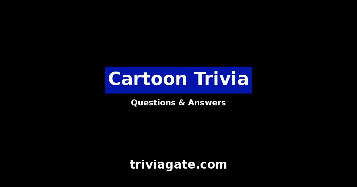 Cartoon trivia image