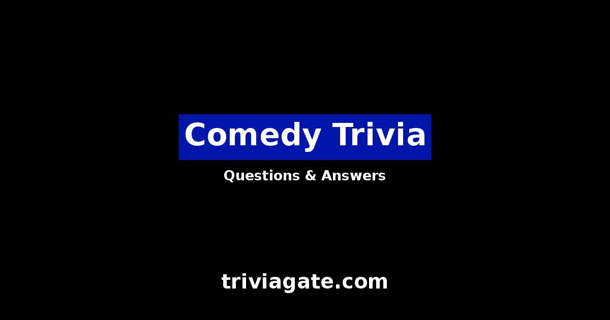 Comedy trivia image